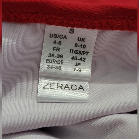 Zeraca Bandeau One Piece Bikini NWT - Picture 6 of 15